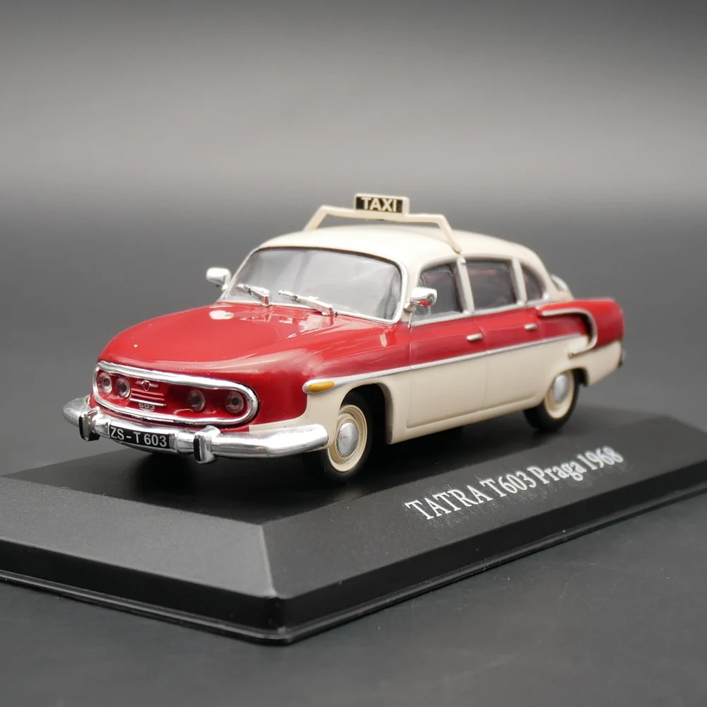 

Ixo 1:43 Tatra T603 Praga Taxi 1968 Diecast Car Model Metal Toy Vehicle
