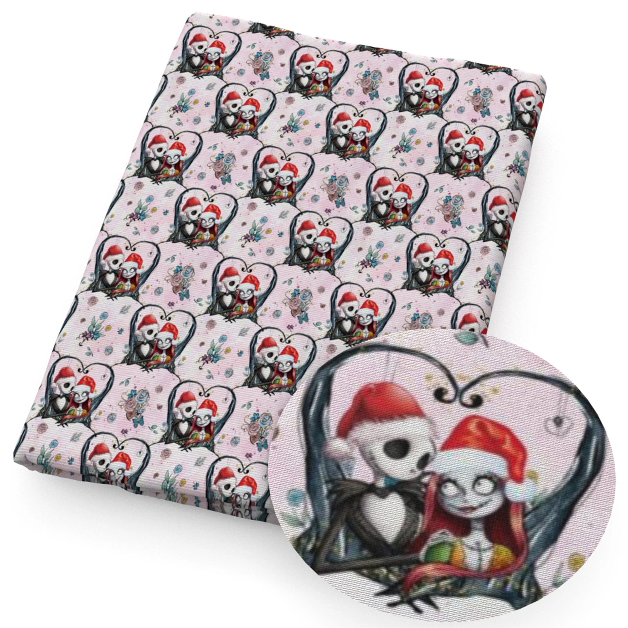 Disney Jack Skellington 50*145 см полиэстер хлопок/чистый хлопок ткань для шитья тканей