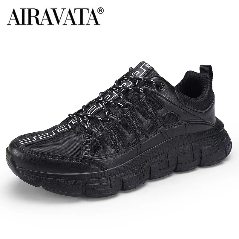 Men's Sneakers Breathable Running Shoes Lace Up Mesh Comfortable Fashion Sports Men Tennis Shoes