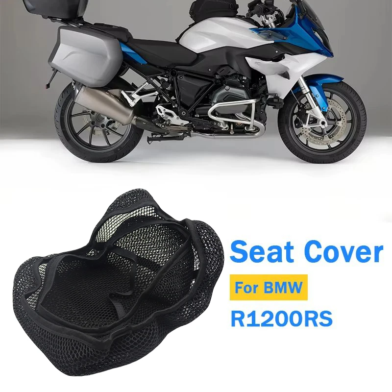 

3D Сетчатый Чехол На Сиденье Мотоцикла Для BMW R1200RS, Дышащий Воздушный Поток, Защита От Солнца, Защита От Усталости