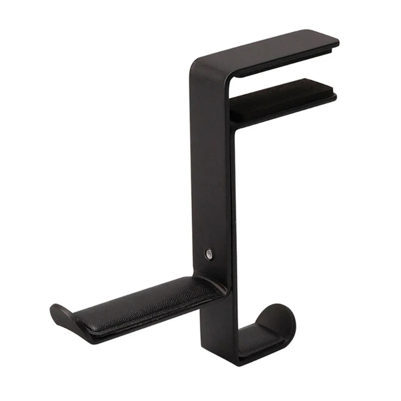 Headphone Stand Hanger Desk Mount Holder Headset Soundbar Stand Clamp Hook Space Save Hanger Under Desk Long Arm Holder