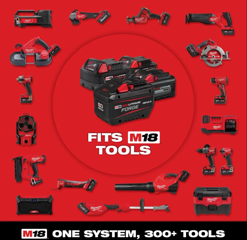 Аккумулятор Milwaukee 48-11-1852 XC8.0 RedLithium: безопасная зарядка, увеличенная емкость, более длительное время работы REDLITHIUM ™   Аккумулятор XC (art.: 3920db2ac4e68) - 3920db2ac4e68