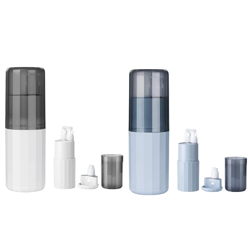 

Travel Portable Toothbrushing Cup, Bathroom Press Storage, Bottled Washing Cup Set, Suitable For Electric Toothbrushes