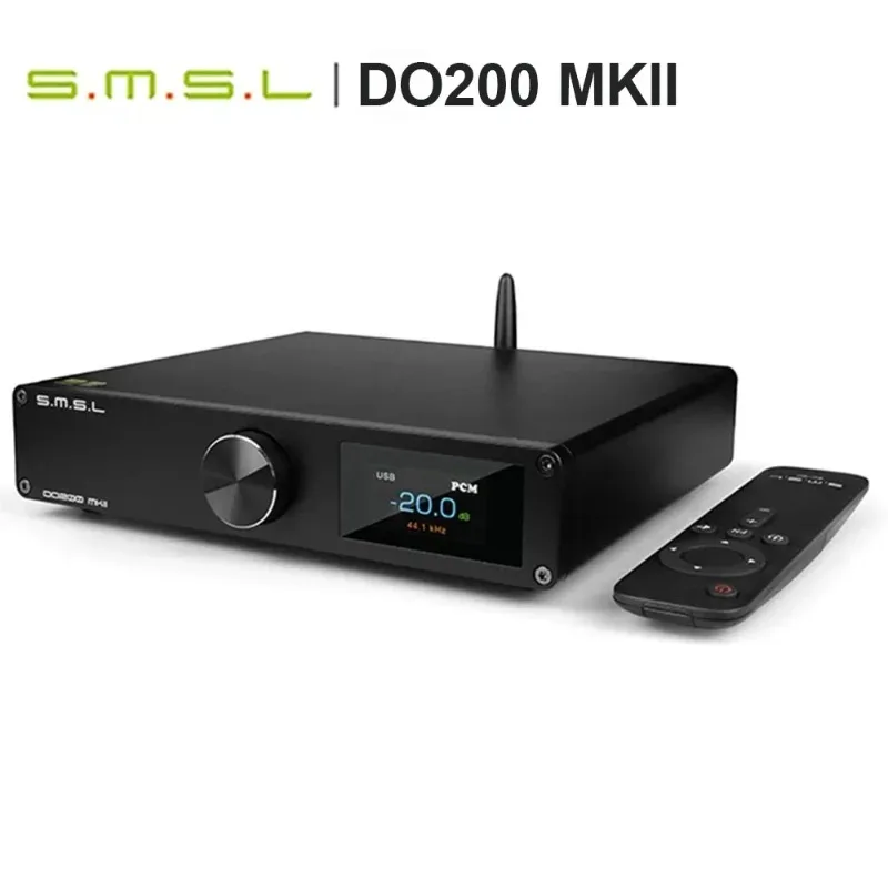 Фото SMSL DO200 MKII Bluetooth 5.0 MQA Full Decoding Audio DAC ES9068AS*2 XMOS XU316 OPA1612*5 Op Amp DSD512 768KHZ 32Bit CD-декодер №2