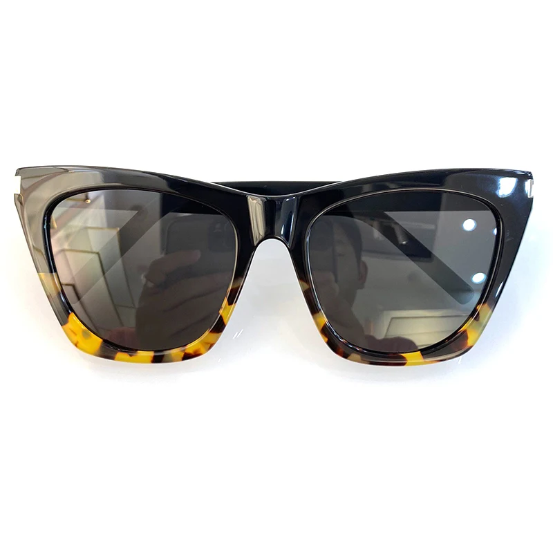

Retro Sunglasses Women Brand Designer Fashion Gradient Sun Glasses Shades Black Lens Ladies Frameless Eyeglasses