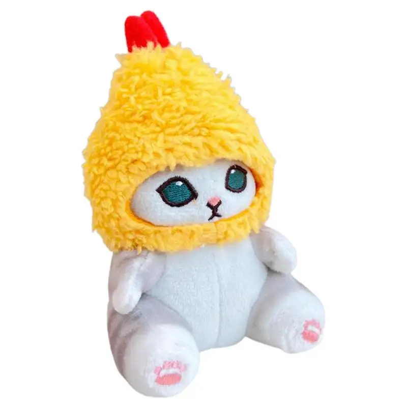 

Милая плюшевая кукла-Кот, мультяшный котенок, мягкая игрушка, подвесная сумка, подушка для тела для дома, офиса, автомобилей, гостиной