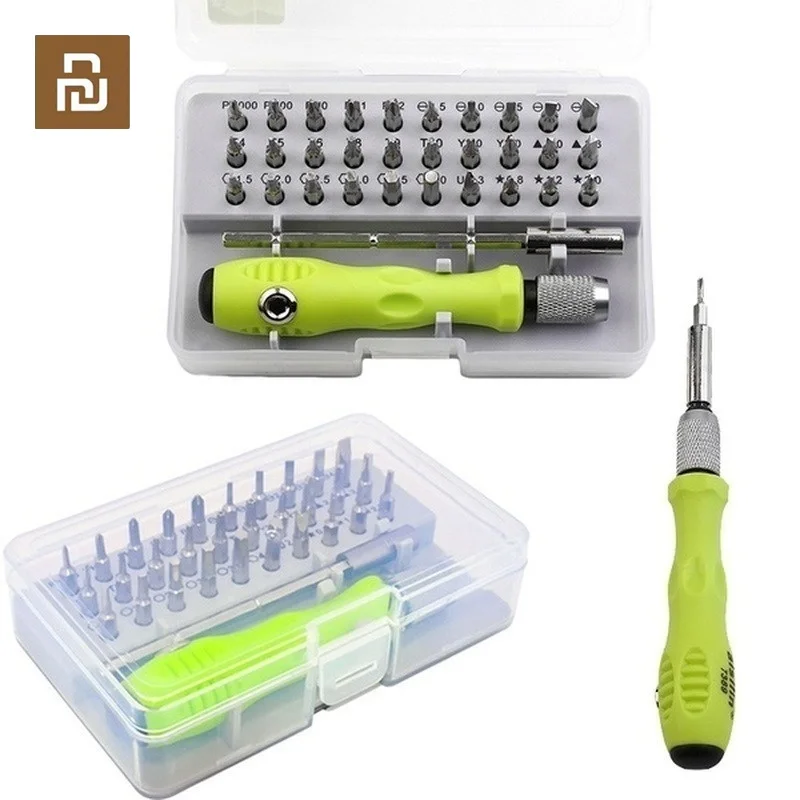 

Набор отверток Youpin 32 в 1, набор прецизионных магнитных мини-отверток для ремонта телефонов, мобильных телефонов, IPad, камер