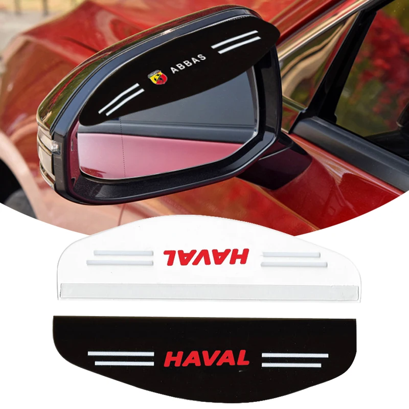 

New 2pcs Car Rearview Mirror Rain Eyebrow Protector Rain Cover for Haval Jolion H3 H4 H5 H6 H7 H8 H2S Coupe H2 Car Accessories