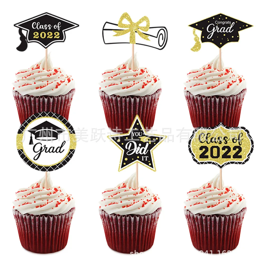 

Hot selling graduation party cake decorating inserts class of 2022 graduation season cake insertsparty cake decorating inserts