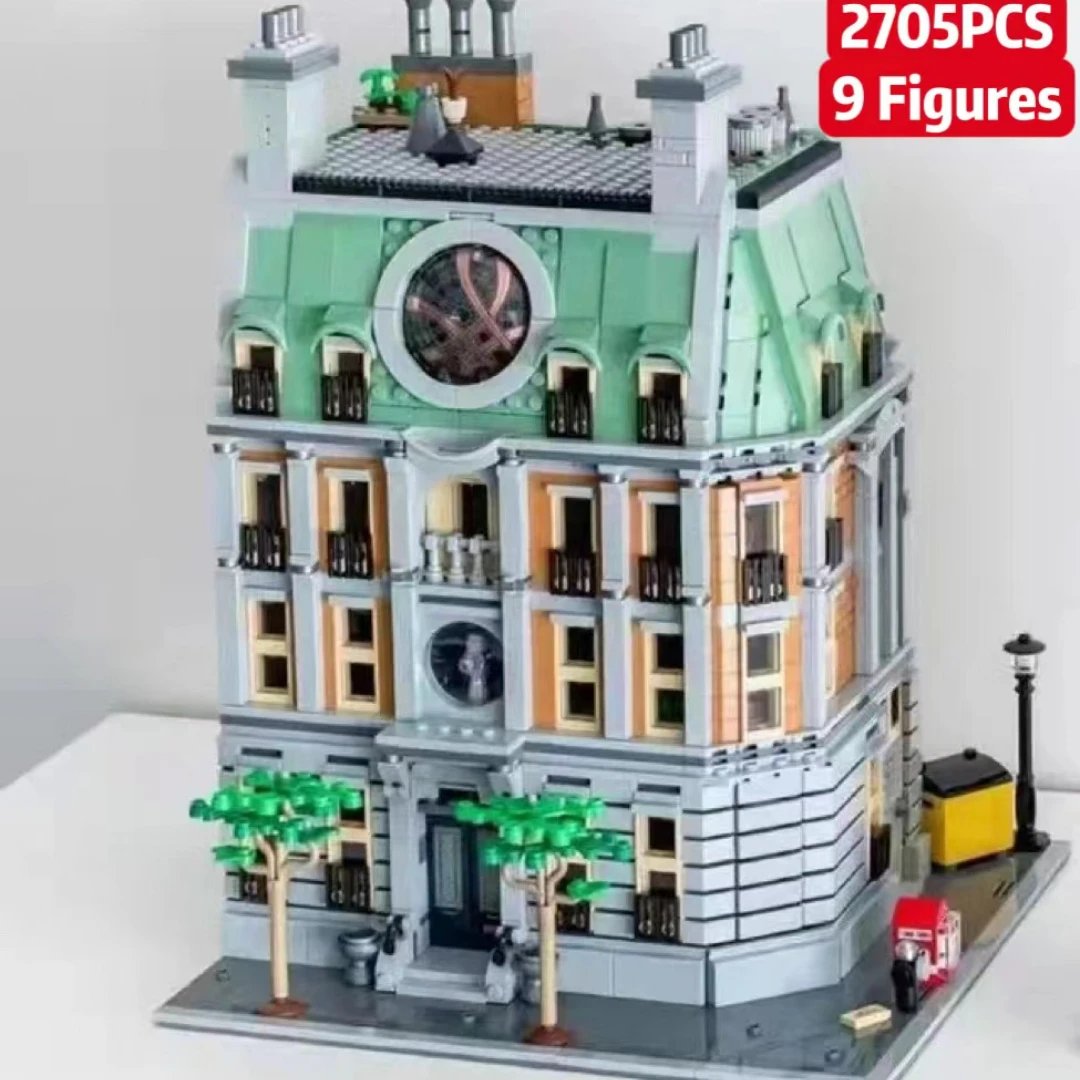 

2708pcs Creative Sanctum Sanctorum 76218 Model Building Block Assembly Brick Architecture Streetview Toys Children Kids Gifts