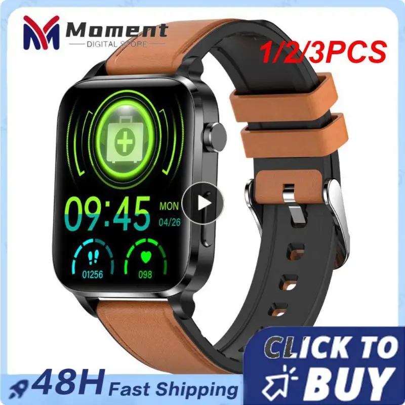 

1/2/3 шт. безболезненные неинвазивные Смарт-часы с измерением уровня сахара в крови для мужчин и женщин