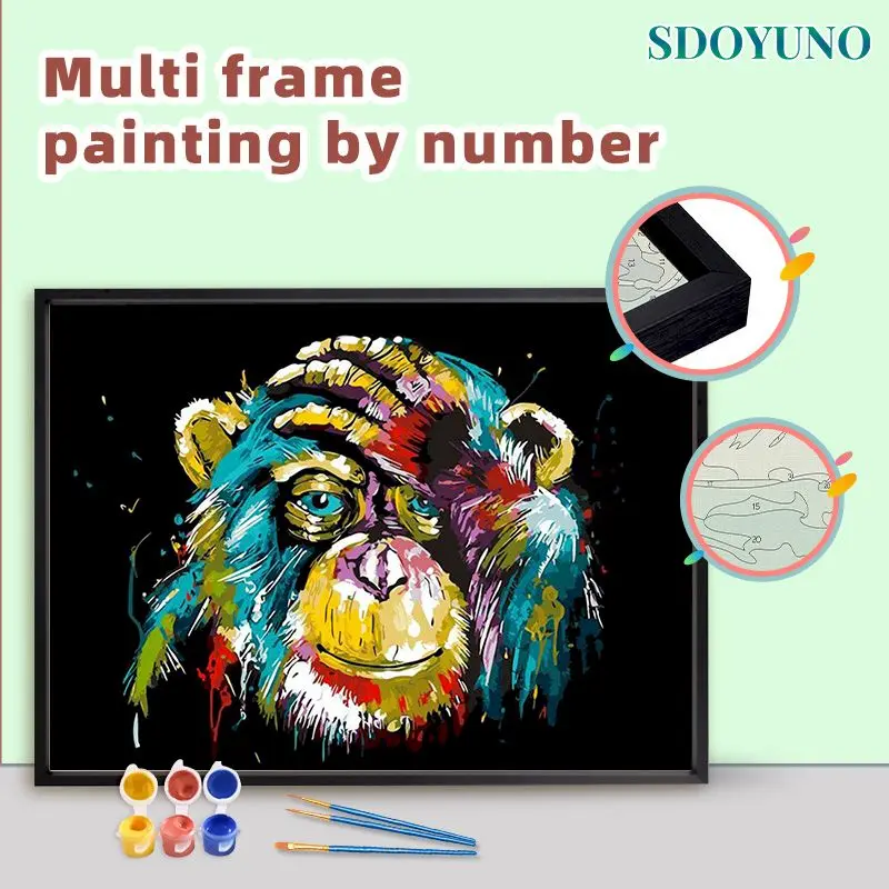 

Картина по номерам SDOYUNO 60x7, 5 см