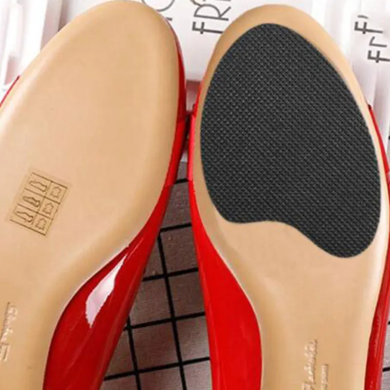Rubber Forefoot Pads For Women Shoes Soles Protector Anti-slip Repair Outsoles Self-adhesive Sticker High Heel Care Bottom Patch