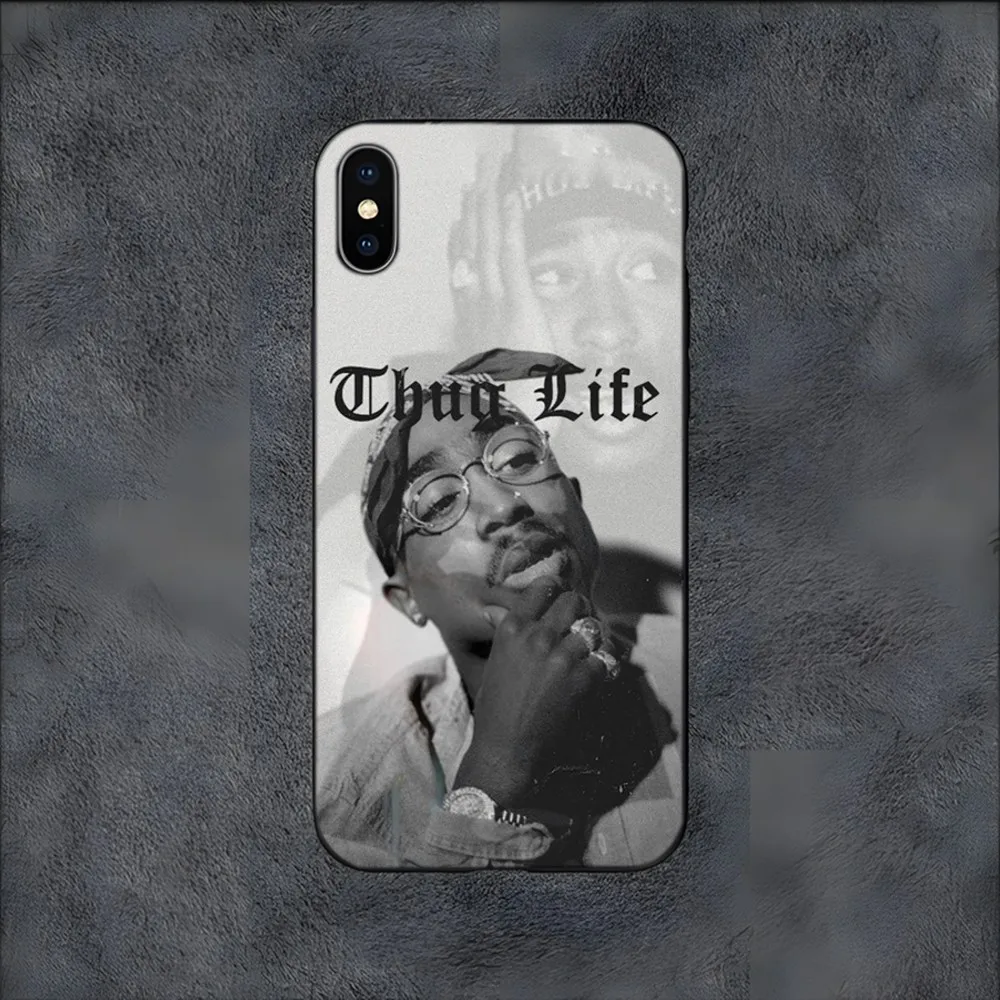 Чехол для телефона Rapper T-Tupac Shakur Samsung S24 S21 S22 S23 S30 Ultra S20 Plus Fe 10 9 Стандартный