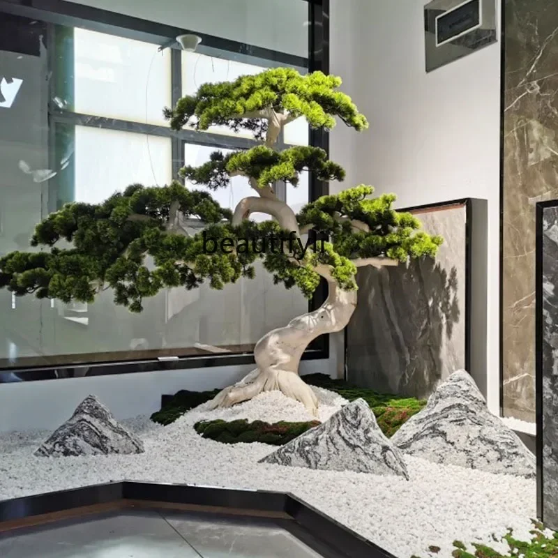 Имитация приветствия сосна ложного дерева резьба по корню сосны Архат