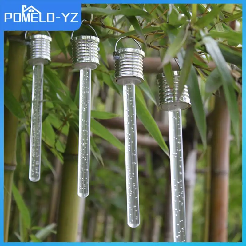

Colorful Courtyard Light Automatic Charging Tree Decor Small Night Light Acrylic Chandelier Outdoor Lighting Rgb Solar Lamps