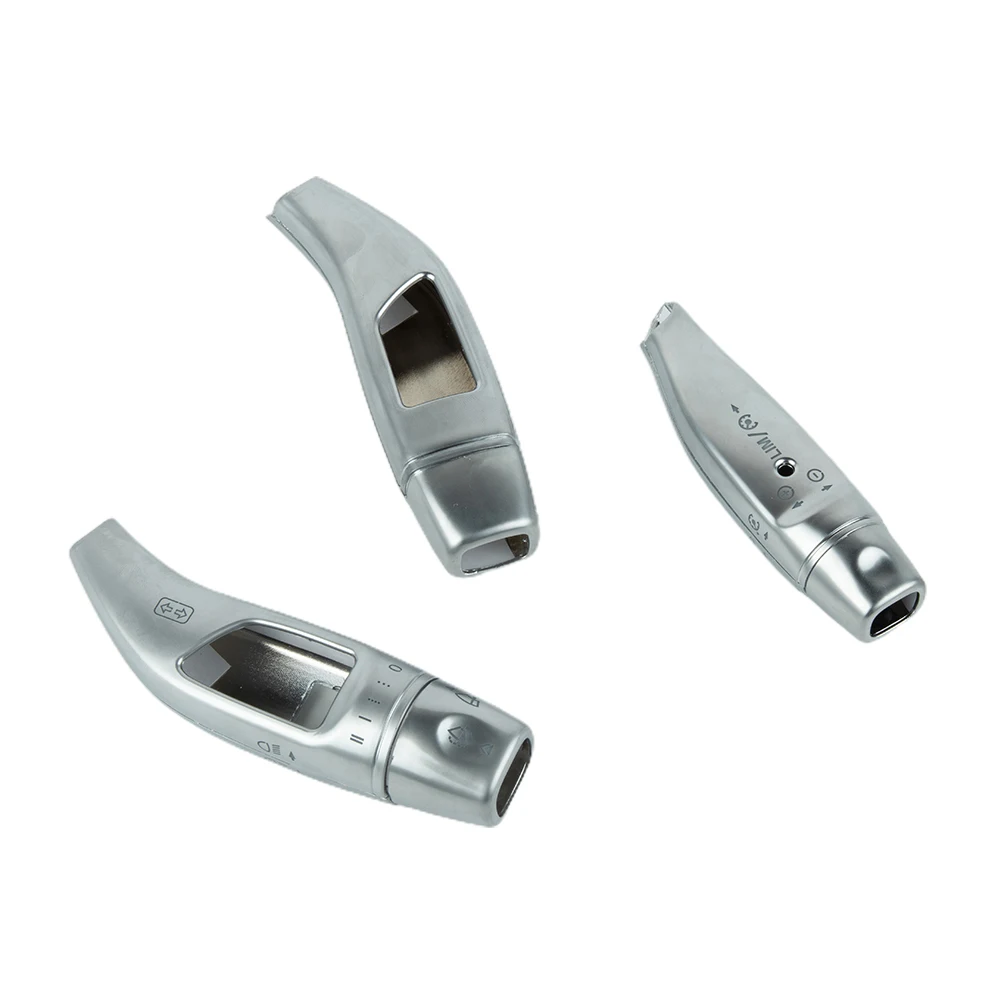 

Car Chrome Shift Lever Cover Cruise Trim For Mercedes A B S CLA GLA GLC GLE CLK ML Class Decorations Interior Accessories