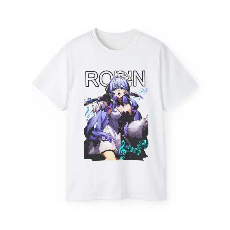 Футболка Robin honkai с изображением звезды веер унисекс ультрахлопковая футболка