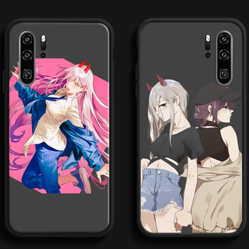 

Chainsaw Man New Phone Cases For Huawei Honor P40 P30 Pro P30 Pro Honor 8X V9 10i 10X Lite 9A 9 10 Lite Funda Back Cover