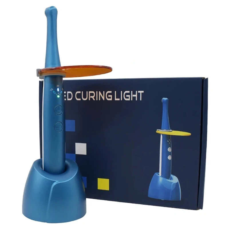 Новая стоматологическая светодиодная полимеризационная лампа беспроводная с 7