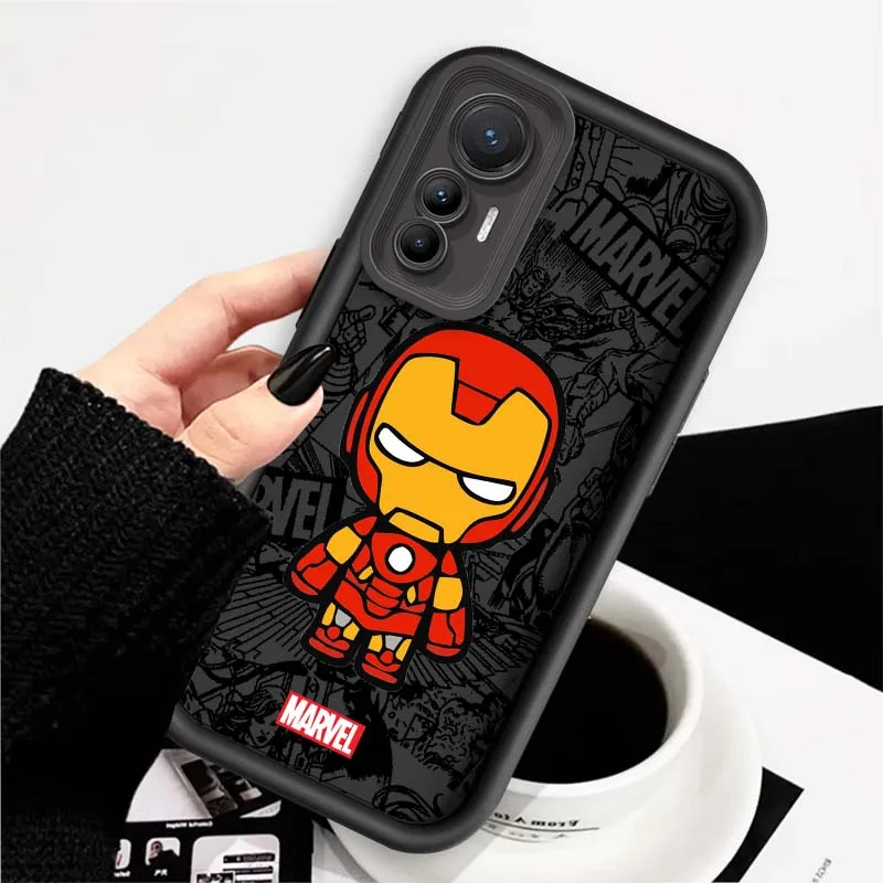 Чехол для телефона Marvel Comic Heroes Cool Xiaomi Mi 15 14 14T Redmi 13 13T 13C 12C 14C 12 12T 11 11i Lite Pro 5G Eye Ladder