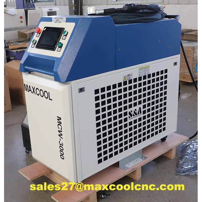 MAXCOOL 3000 Вт ручной портативный лазерный сварочный и режущий аппарат 1080 нм 1500 2000