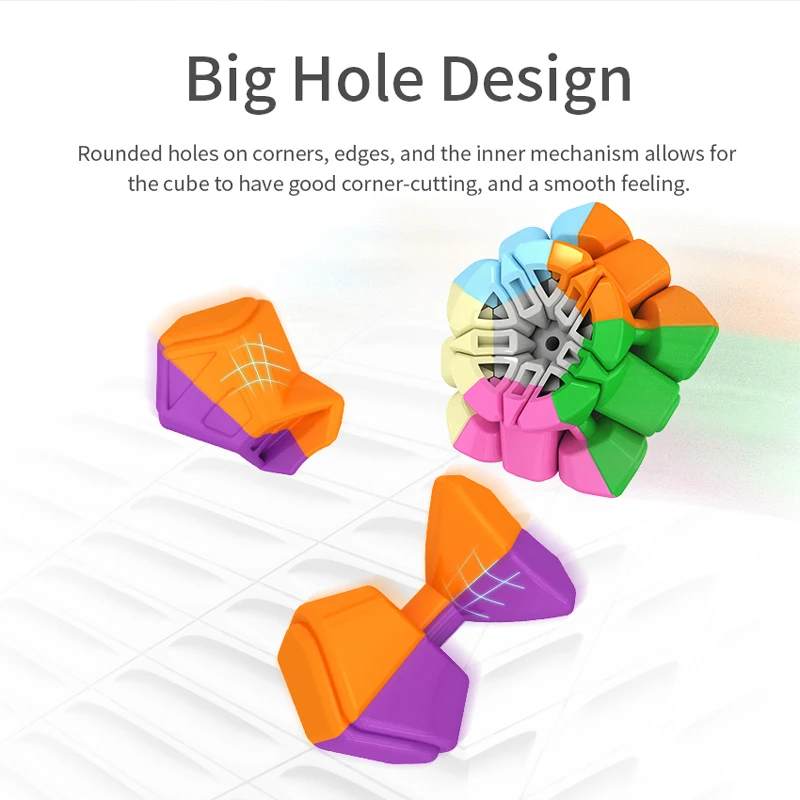 Фото Магнитный магический куб MoYu Megaminx, 3x3 Dodecahedron, профессиональный скоростной пазл Rubix, детская игрушка-фиджет с 12 лицами, специальный куб Рубика №5