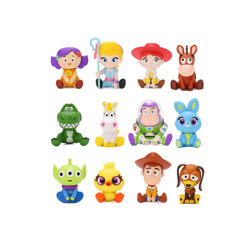 

TAKARA TOMY Toy Story Action Figure Buzz Lightyear Blind Box Lovely Kawaii Tabletop Decoration Model Kids Toy Christmas Gifts