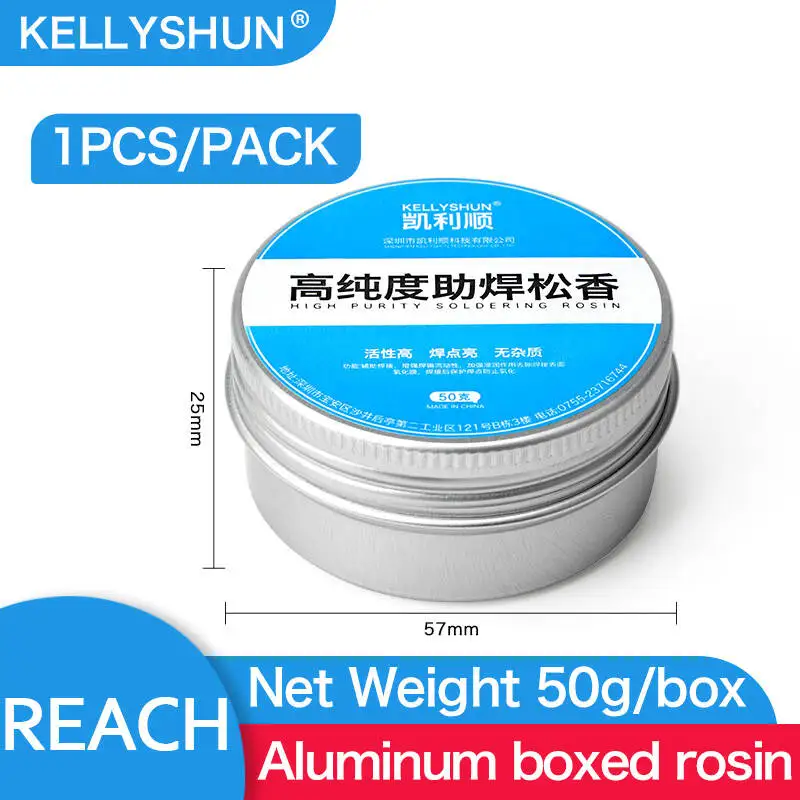 KELLYSHUN канифоль высокой чистоты, электрический паяльник, ремонтная сварочная паста, бессвинцовая паяльная олонь, паяльное масло, паяльная флюс