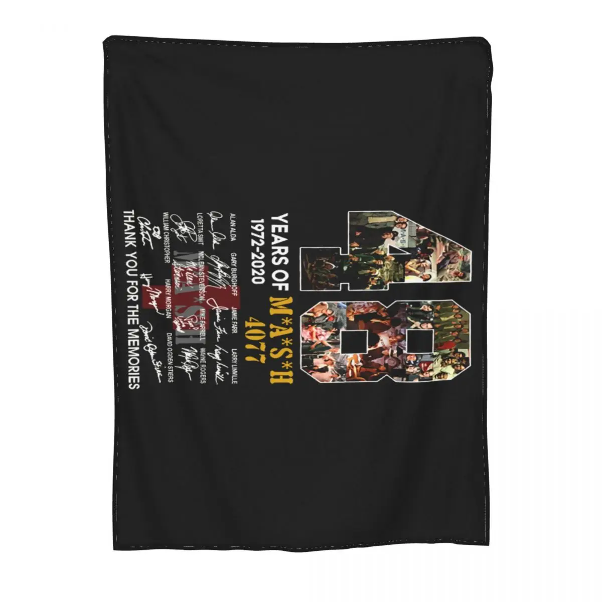 Mash 4077 фильм актер все подписанные 48 1972 2020 подарок для фанатов S 5XL детское горячее