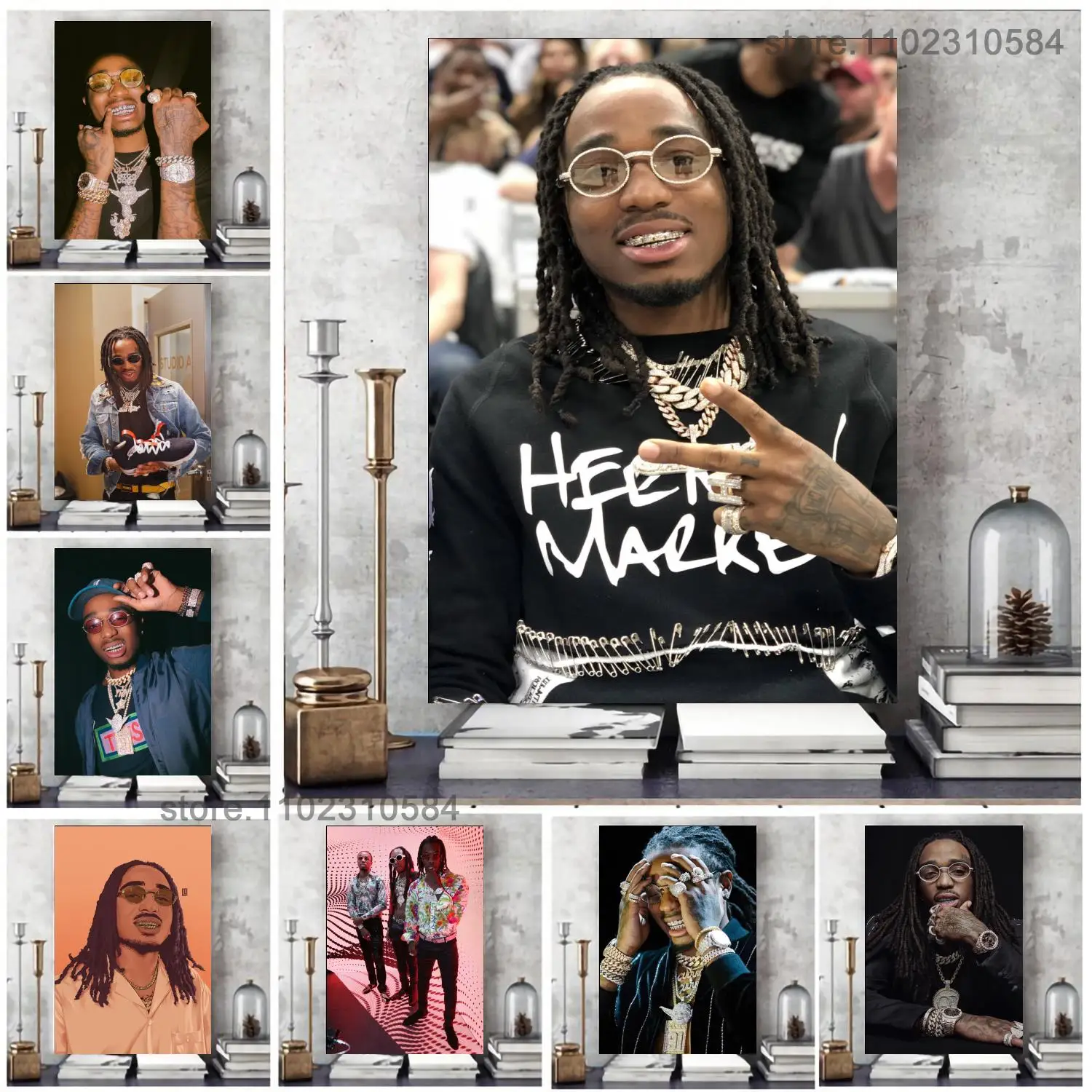 

quavo poster Wall Art Canvas Posters Decoration Art Poster Personalized Gift Modern Family bedroom Painting
