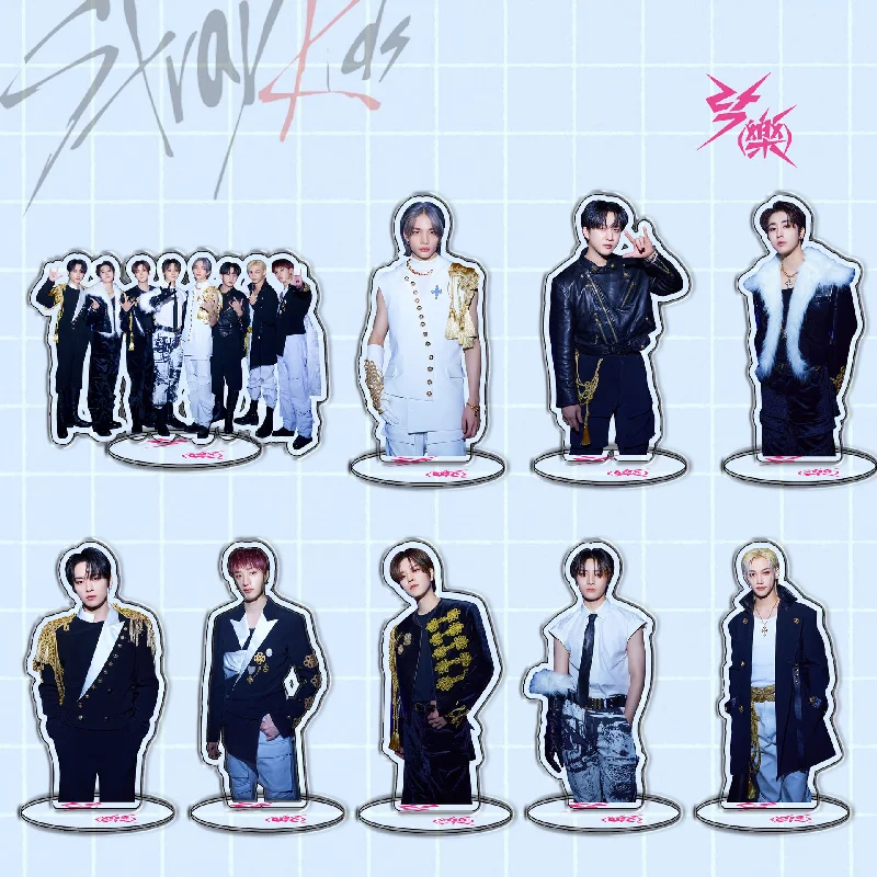 

NEW Kpop Stray Kids Action Figure Acrylic Stand Model Toy Desk Decoration HAN LEE KNOW FELIX BANGCHAN CHANGBIN Fan Gift