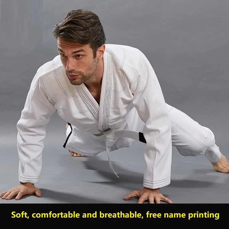 Фото Новый Jujitsu Bjj Gi купальный костюм с бразильским узором взрослый детский размер кимоно для боевых искусств Униформа №5