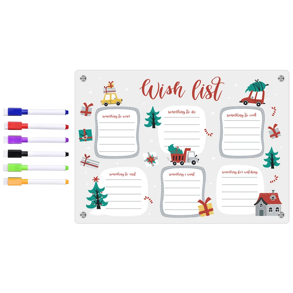 

Планировщик, доска для сухого стирания, календарь, акриловая белая магнитная доска, ручки для холодильника, холодильника, планирование белых досок