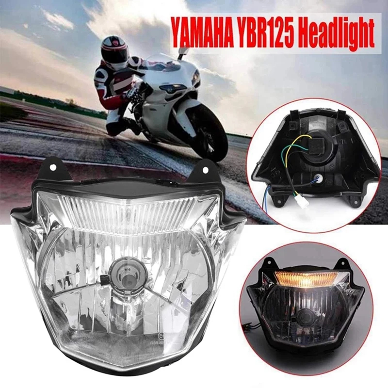 

For Yamaha YBR125 YBR 125 2014-17 Motorcycle Headlight head light lamp Light Assembly