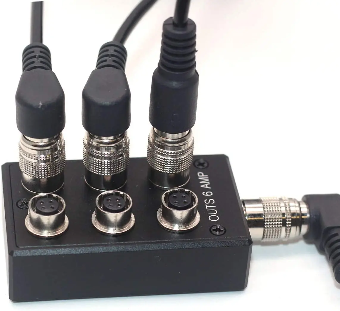 4-контактные выходы питания Hirose 6 AMP для звуковых устройств 688 633 Zoom F8 F4