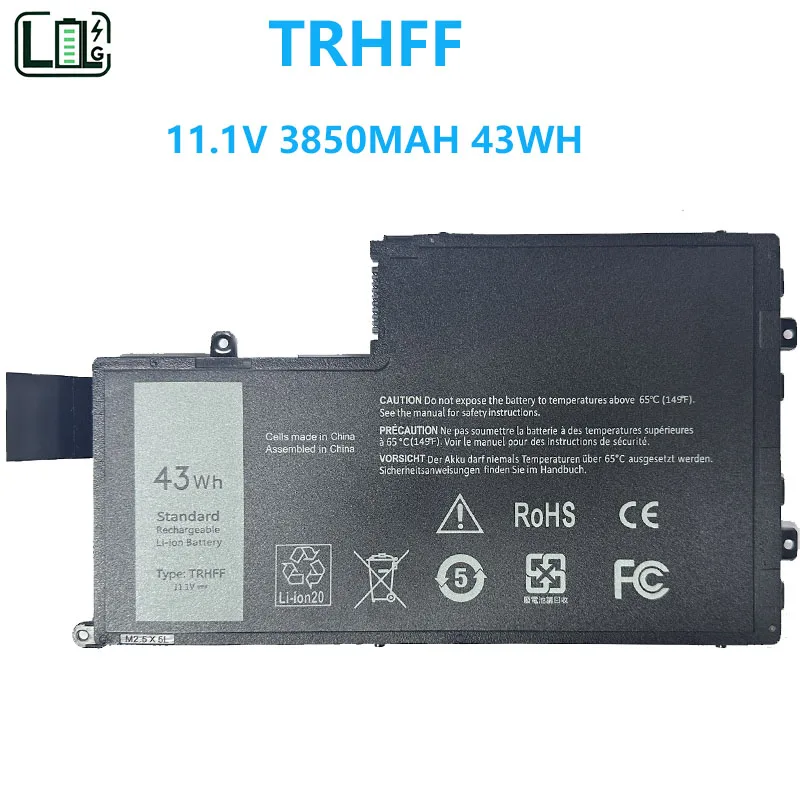 Замените аккумулятор TRHFF для Dell Inspiron I4-5447 I5-5547 N5447 N5547 5445-548 5545 5547 5548 Latitude 15 3550 3450 1V2F6
