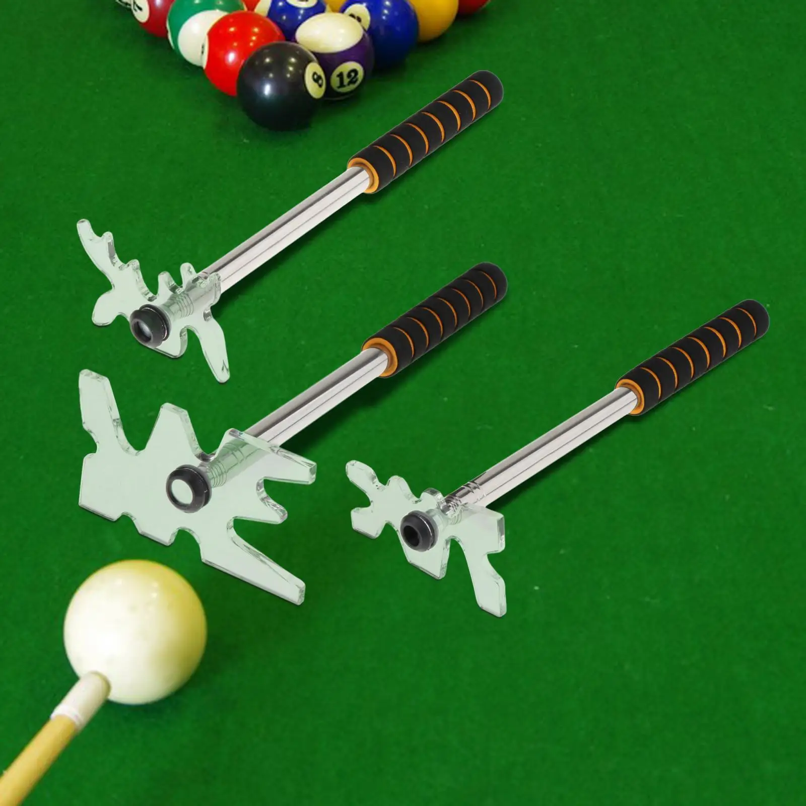 Выдвижной бильярдный кий мост подставка для кия поддержка бильярдного