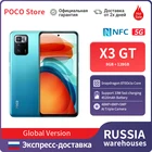 POCO X3 GT 8 ГБ 128 ГБ  8 ГБ 256 ГБ Смартфон Dimmable 1100 FHD + 120 Гц DotDisplay 5000mAh 67W NFC 64MP Triple Camera