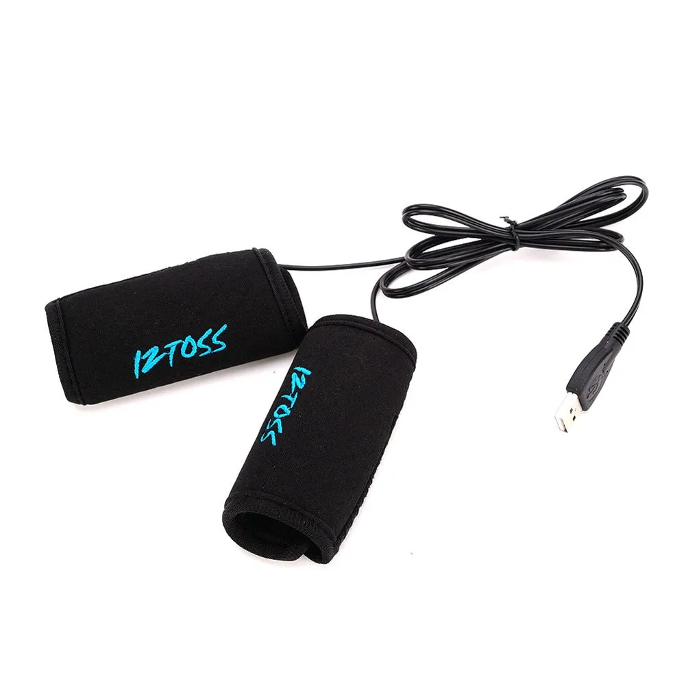 

Breathable 2 Pcs Motorcycle Handle USB Warm 0.87-1.18in Winter 15W 22-30MM 5VDC Heated Grips Creat DIY Electric