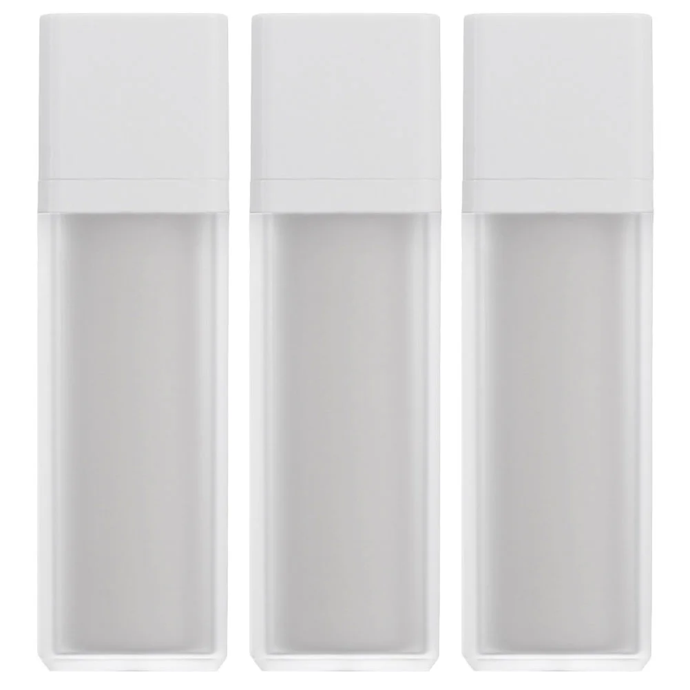 

3 Pcs Makeup Travel Containers Lotion Vacuum Bottle Skincare Liquid Holder Cosmetics Empty Organizer Pp Holders