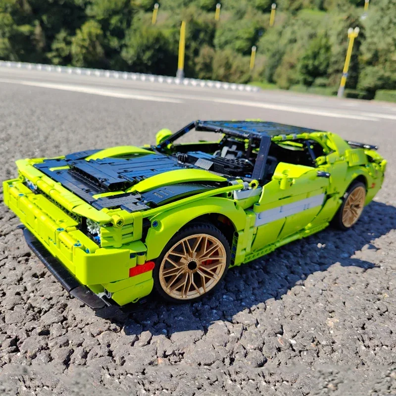 МОК 152910 1:8 Green GT супер спортивный автомобиль строительные блоки технические