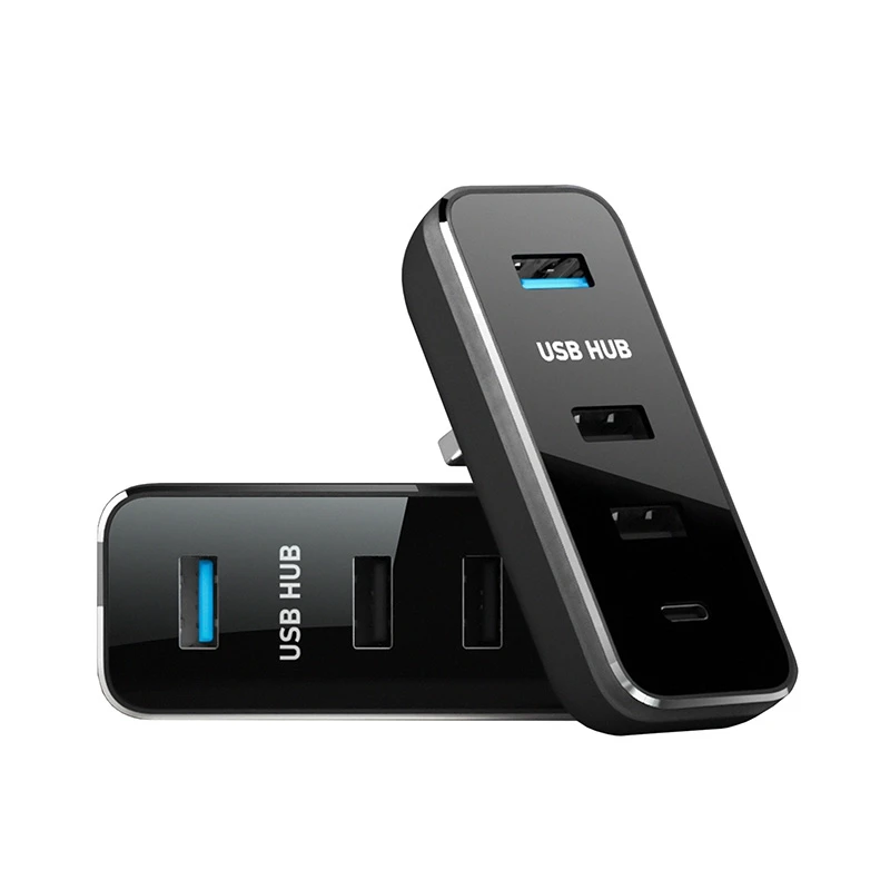 

Док-станция 4 в 1, USB-хаб, разветвитель, удлинитель, автомобильные аксессуары для Tesla Model 3/Y, 1 шт.