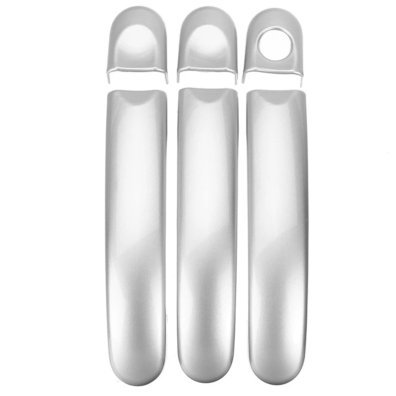 6 шт. набор накладок на внешнюю дверную ручку автомобиля для T5 TRANSPORTER 2003-2015 T6 2015-Up