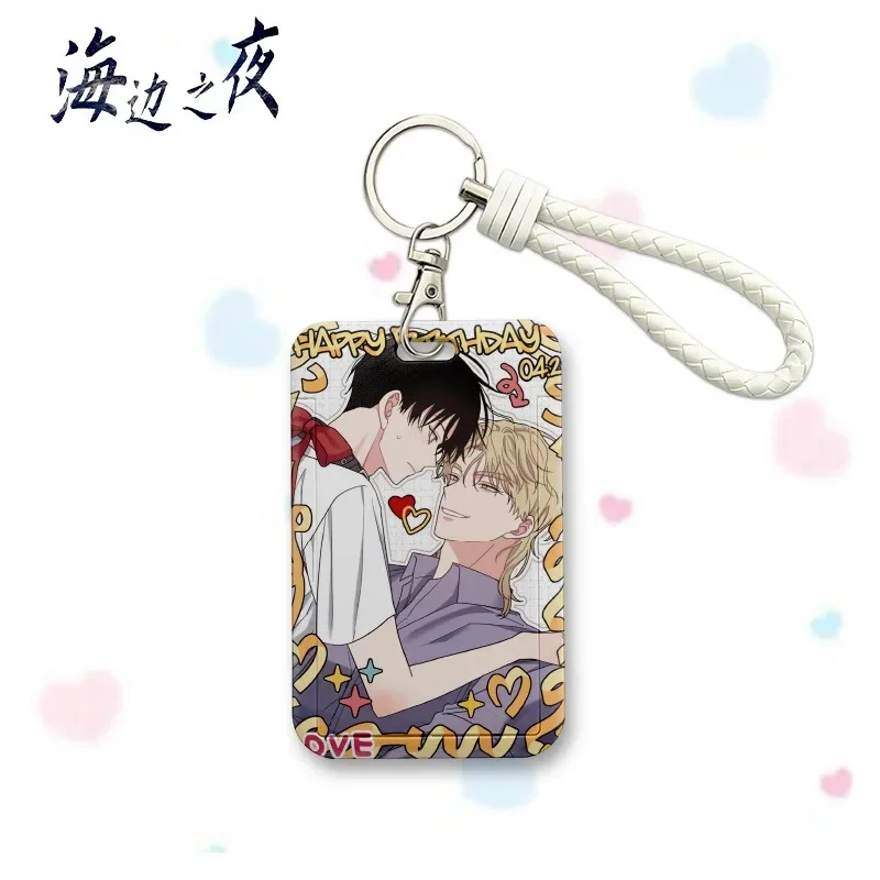Low Tide in Twilight Anime ID Card Holder Yeo Taeju Kim Euihyun Защитный чехол для карт метро Корейский BL Manhwa