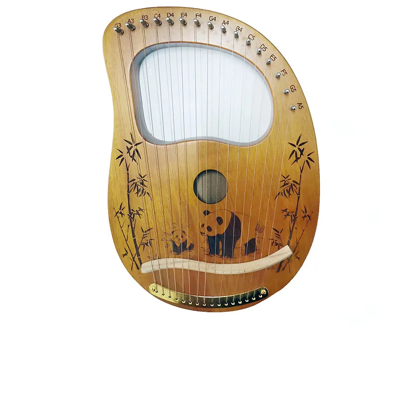 Wooden Professional Lyre Harp Music Tool Chinese Harp Miniature String Instrument Harp Ethnic Instrumon De Musique Child Gifts enlarge