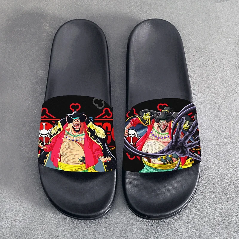 Летние сандалии тапочки Аниме ONE PIECE Jinbe для косплея милая мультяшная обувь мужчин