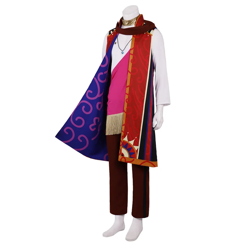 The Arcana Asra Adult Mens Outfit Halloween Christmas Men Uniform Suit Cosplay Costume