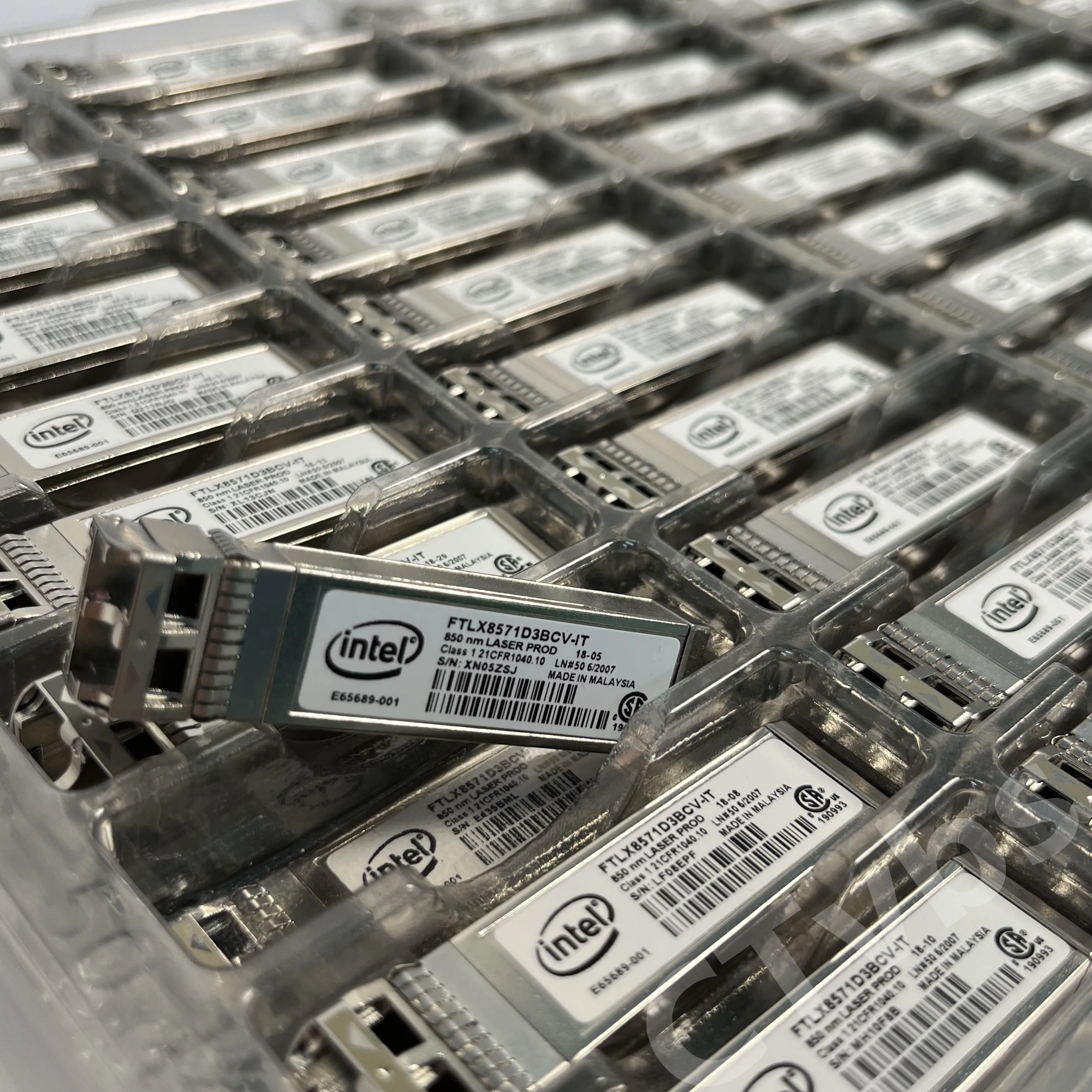 For intel X520-DA2 FTLX8571D3BCVIT1 E10GSFPSR 10Gigabit Multimode Transceiver 850nm