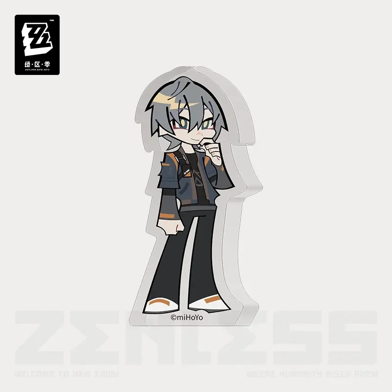Фото Предварительная продажа Sunsyea Zenless Zone Zero официальный Merch miHoYo оригинальные аутентичные SMZXQDMX серии Q Версия Мини Акриловые Фотообои №3
